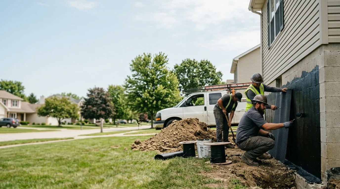 Basement Waterproofing in Summitville, OH near me